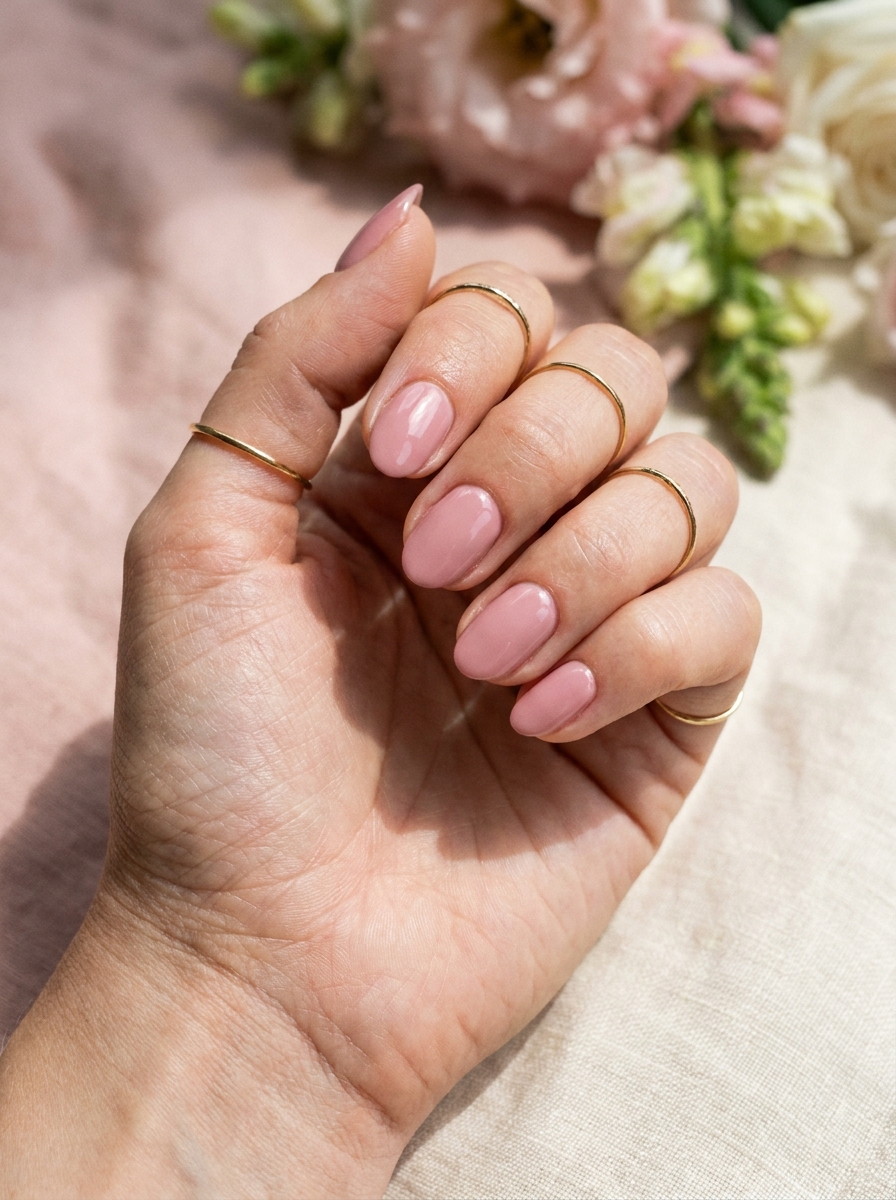 Soft Pink Gel Nägel als Gel Nägel Sommer Inspiration 2026
